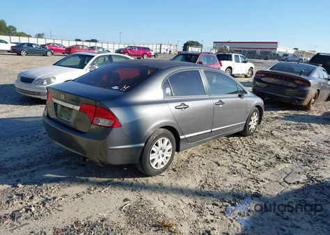 2010 Honda Civic Vp из США, поврежденный, VIN 2HGFA1F33AH575805